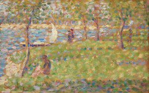 「La Grande Jatte」の勉強 作： Georges Seurat